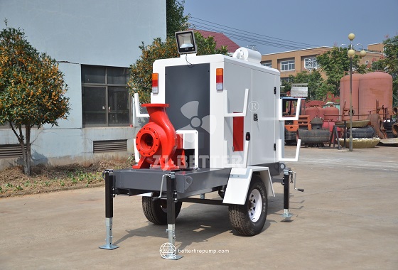 High Flow Mobile Fire Pump – Perfect Combination of Remote Water Supply and Flexibility