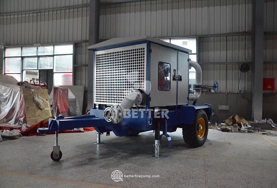 Efficient Flow Output and Flexible Installation: Applications of Trailer-Mounted Fire Pumps in Various Scenarios