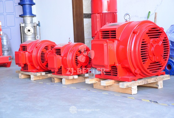Heavy-Duty Fire Pump Electric Motor | Durable Design for Long-Term Operation