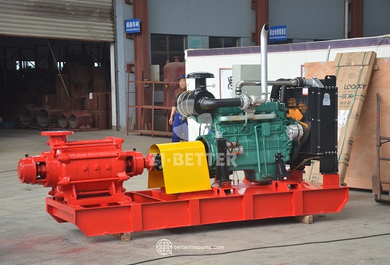 The Best Choice for High-Pressure Demand: Outstanding Performance of Multi-Stage Diesel Fire Pump