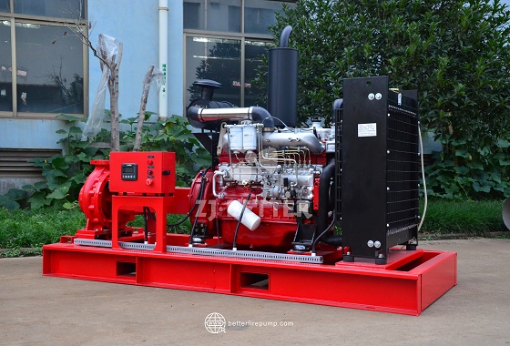 Continuous Water Supply: Diesel Engine-Driven Fire Pumps Ensuring High-Pressure Firefighting Needs
