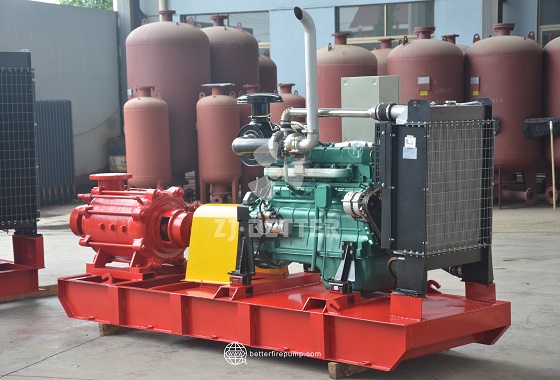 The Best Choice for High-Pressure Demand: Outstanding Performance of Multi-Stage Diesel Fire Pump