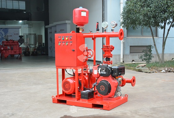 Application and Advantages of Diesel Engine Jockey Pump Sets in Fire Protection Systems