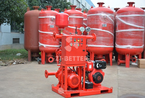 Integrated Fire Pump System: Reliable Water Pressure for Building Safety