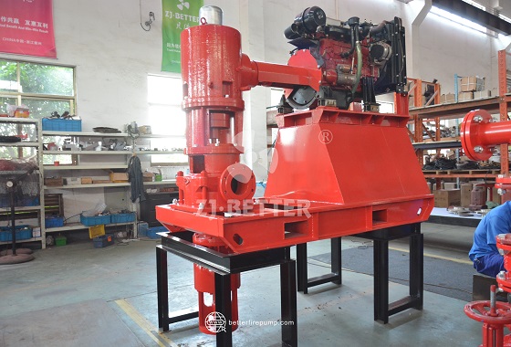 Professional Choice for Long-Distance Water Delivery: Powerful Performance of Vertical Long Shaft Diesel Fire Pump