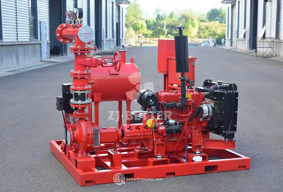 The Core Force of Industrial and Building Fire Protection: Powerful Output of High-Head Diesel Fire Pumps