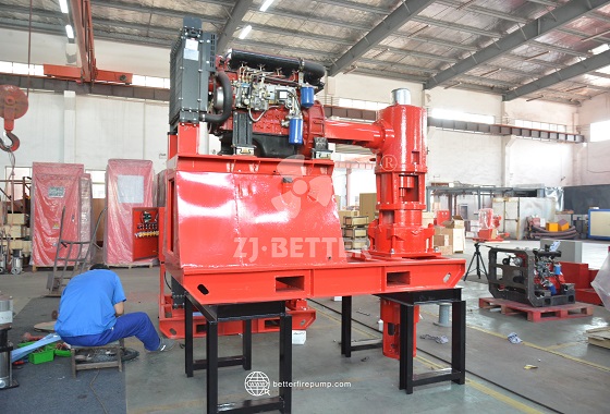 Professional Choice for Long-Distance Water Delivery: Powerful Performance of Vertical Long Shaft Diesel Fire Pump