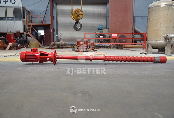 Vertical Long Shaft Fire Pump System Designed for Large Industrial and Tank Farm Applications