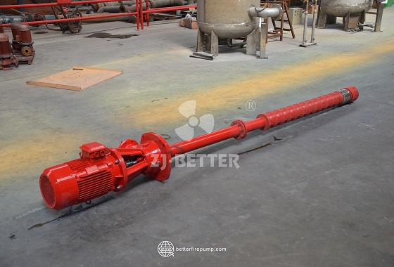 Vertical Long Shaft Fire Pump System Designed for Large Industrial and Tank Farm Applications