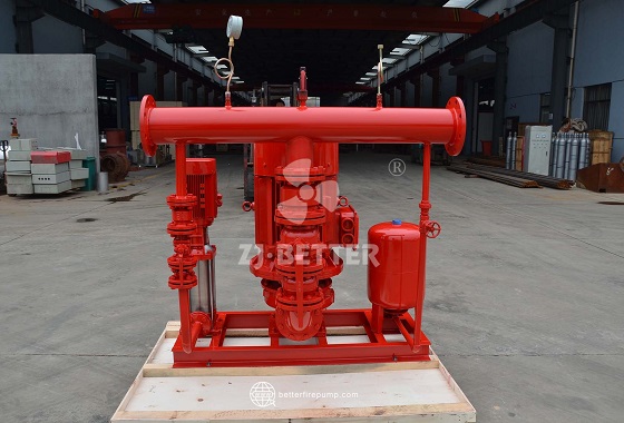 Performance and Application Analysis of Vertical Multistage Fire Pump System
