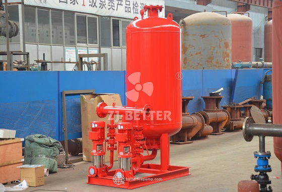 High-Performance Pressure Tank Stabilization System: An Energy-Saving Solution to Reduce Main Pump Start Frequency