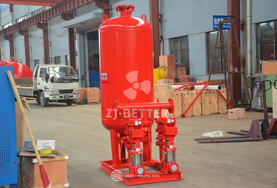 High-Performance Pressure Tank Stabilization System: An Energy-Saving Solution to Reduce Main Pump Start Frequency