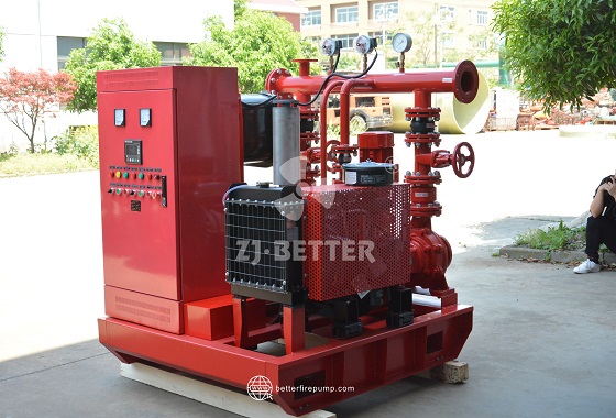 Outdoor Diesel Fire Pump Unit Designed for Reliable and Independent Fire Protection Performance