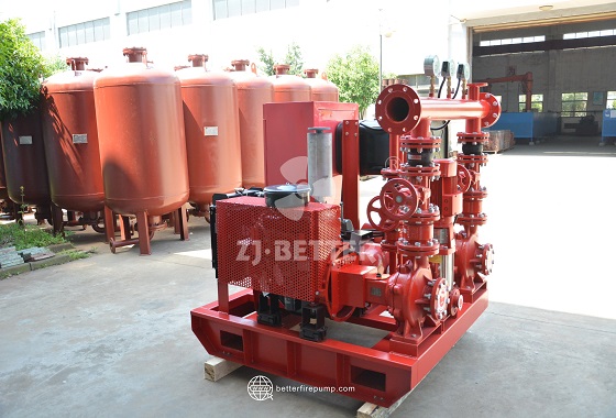 Outdoor Diesel Fire Pump Unit Designed for Reliable and Independent Fire Protection Performance