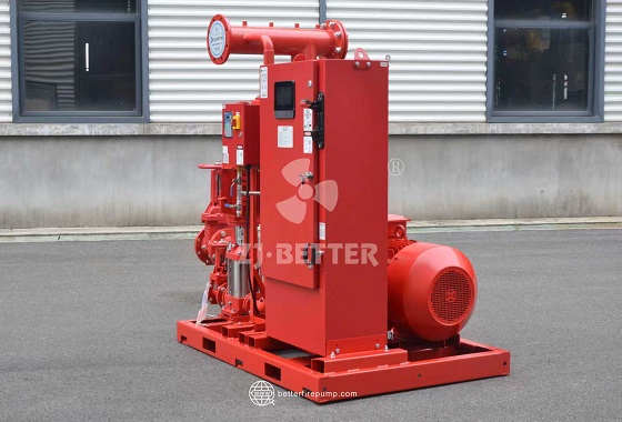 Indoor Pump Room Electric Fire Pump Set for Stable and Quiet Operation
