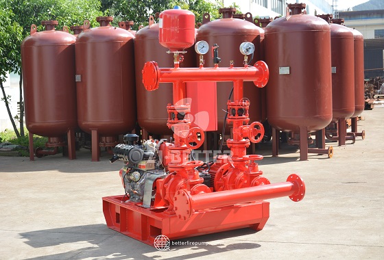 Fire Water Supply Pump Station Equipment for Critical Facilities