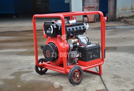 Mobile Fire Pump System Providing Reliable Firefighting Water Supply for Small Facilities