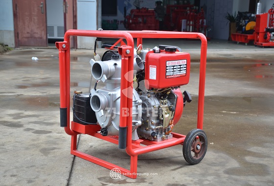 Mobile Fire Pump System Providing Reliable Firefighting Water Supply for Small Facilities