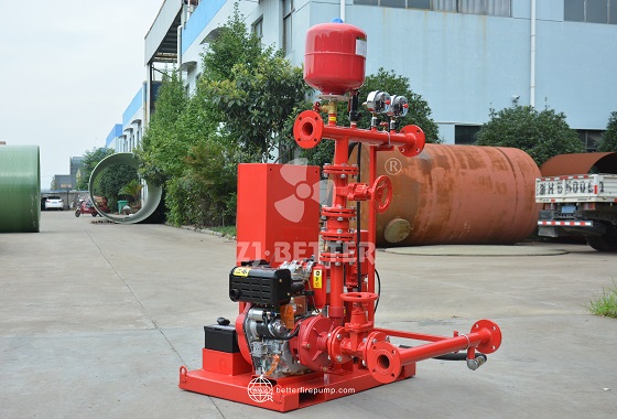 Intelligent Diesel Fire Pump Unit with Low Maintenance and High Performance