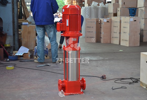 High Head Vertical Fire Pump for High-Rise and Skyscraper Fire Protection