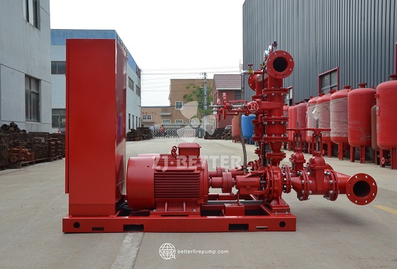 Industrial Fire Water Supply Pump Set for High-Demand Fire Protection Projects