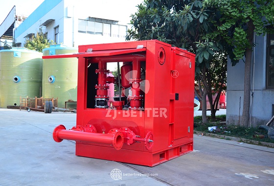 Self-Contained Fire Pump Unit for Remote and Power-Limited Applications