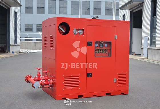 Fully Enclosed Fire Pump Equipment Solution Enhancing System Reliability