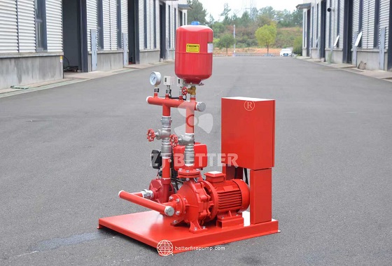 Building Fire Water Pressure Control System to Keep Fire Networks Standby-Ready