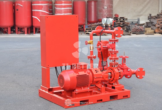 Vertical Pump Solution for Stable and Continuous Building Fire Water Supply