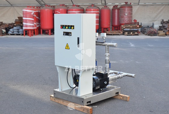 Low Flow High Stability Fire Pressure Pump Assembly for Building Projects