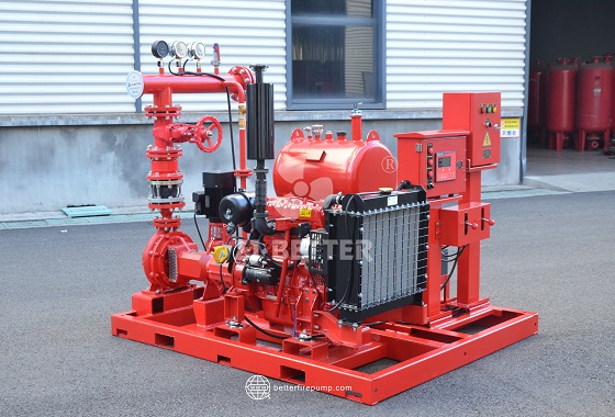 Industrial Grade Diesel Fire Water Pump Unit for Continuous Operation