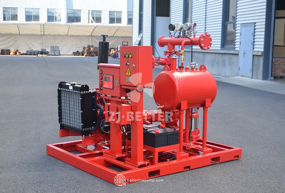 Industrial Grade Diesel Fire Water Pump Unit for Continuous Operation