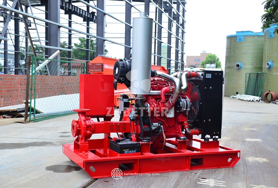 Diesel Fire Pump Set Engineered for Long-Time Continuous Operation