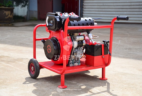 High-Mobility Diesel Fire Pump for Forest Fire Prevention and Emergency Rescue