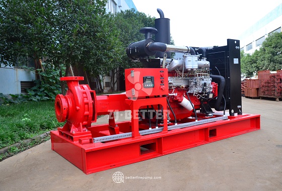 High-Reliability Diesel Fire Pump Solution for Warehouses and Energy Facilities