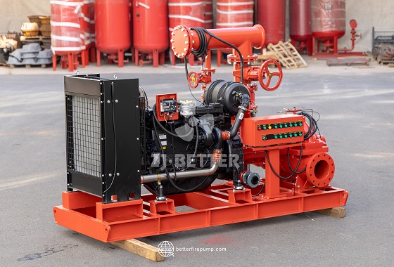 Long-Running High-Temperature Resistant Diesel Fire Pump for Warehouses and Plants