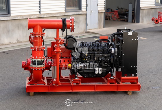 Long-Running High-Temperature Resistant Diesel Fire Pump for Warehouses and Plants