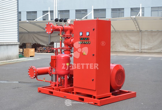 Vertical Electric Fire Pump Package for Industrial and Commercial Projects