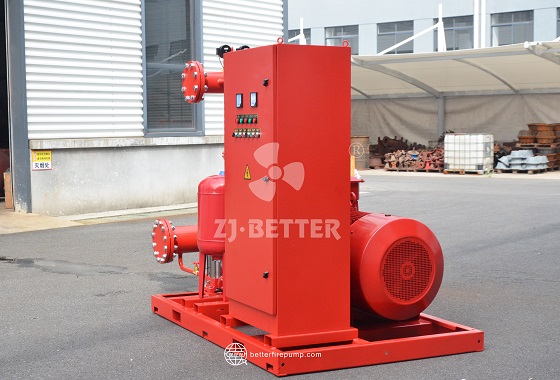 Vertical Electric Fire Pump Package for Industrial and Commercial Projects