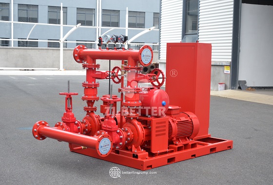 Automatic Controlled Electric Fire Pump Equipment Compatible with Multiple Fire Codes