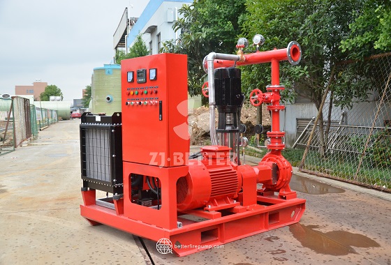 Intelligent Controlled Electric Fire Pump System for Stable Water Supply