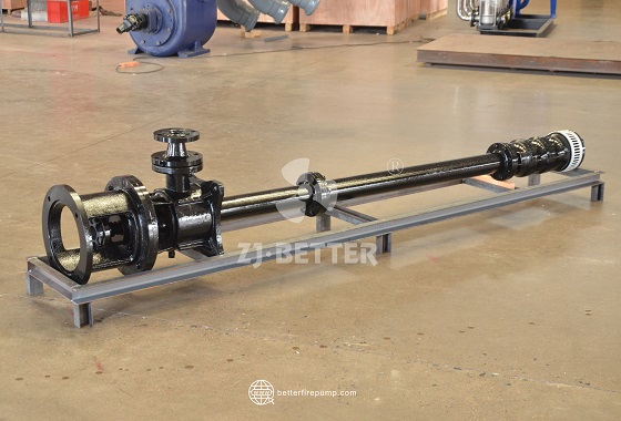 Deep Water Intake Long Shaft Fire Pump Assembly for Fixed Fire Protection Systems
