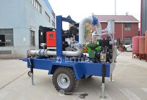 Mobile Trailer Fire Pump Solution for Harsh and Complex Environments