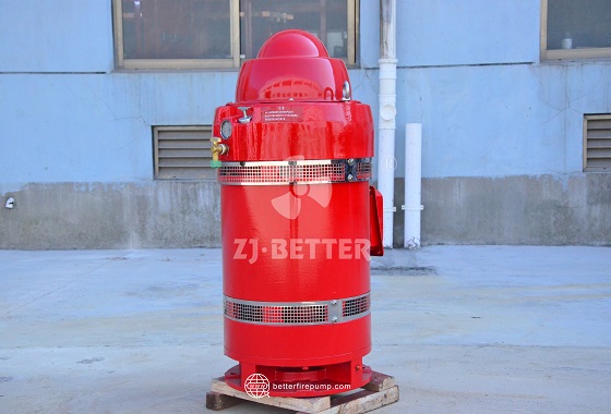 Vertical Electric Motor Solution for Fire Pump Rooms