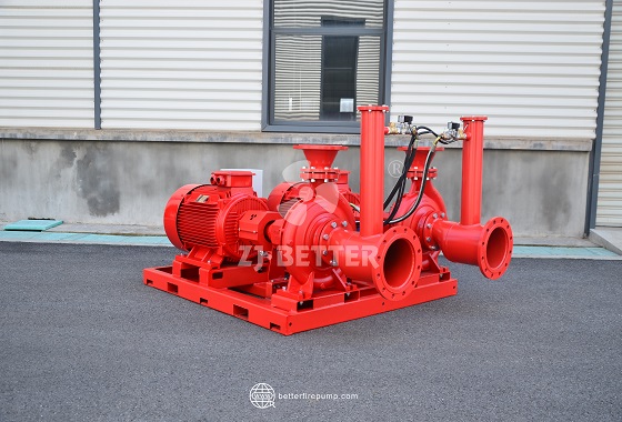 Application Analysis of Horizontal End Suction Electric Fire Pumps as Main Pumps in Fixed Fire Protection Systems