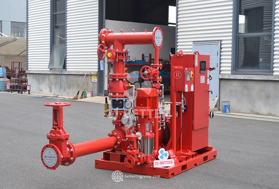 Reliable Vertical Fire Water Pump System for Critical Fire Safety Projects