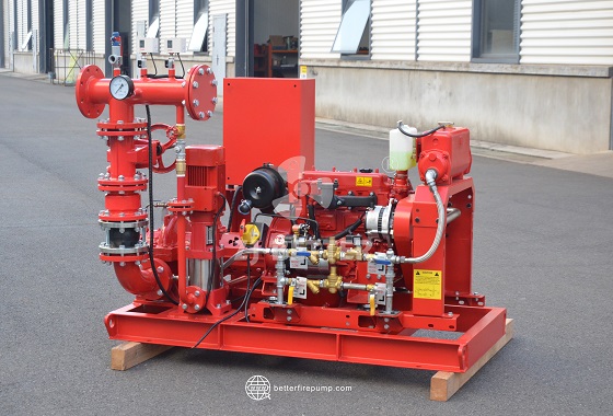 Modular Diesel Fire Pump Package Improving Fire System Response Efficiency