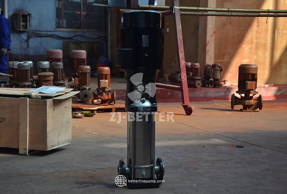 Stainless Steel Vertical Fire Water Pump for High-Rise Building Pressure Systems