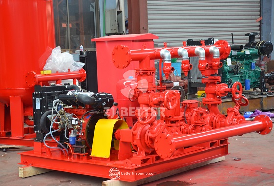 Reliable Motor Driven Fire Pump System for Large Buildings