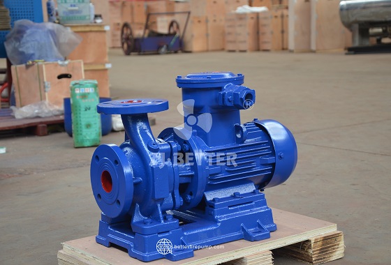 Close-Coupled Motor Fire Centrifugal Pump with Compact Space-Saving Design